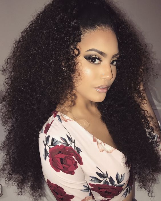 curly hair