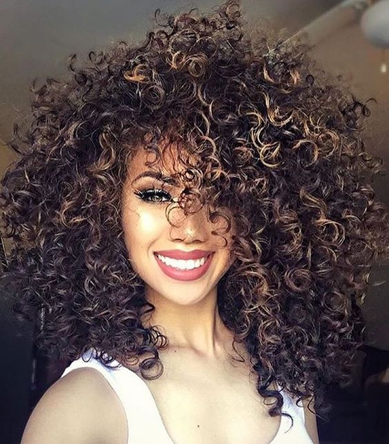 curly hair