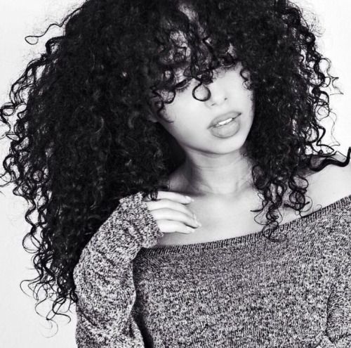curly hair