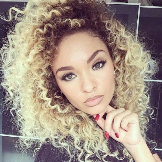 curly hair